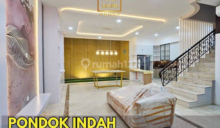 Rumah Mewah Pondok Indah 2 Lantai Elite, Murah Fully Furnished 1