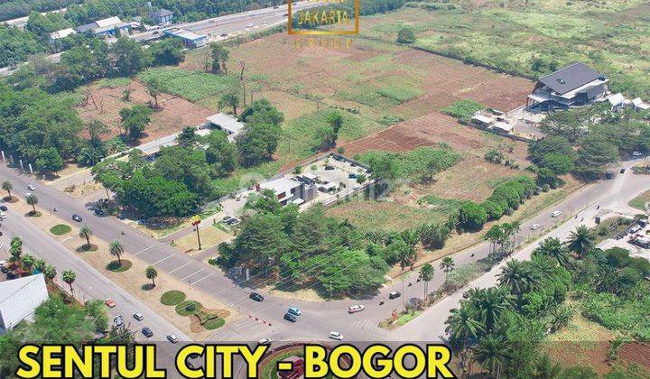 Tanah Komersial Sentul Raya Bogor Persegi Murah Rp 16 Juta Per M2 1