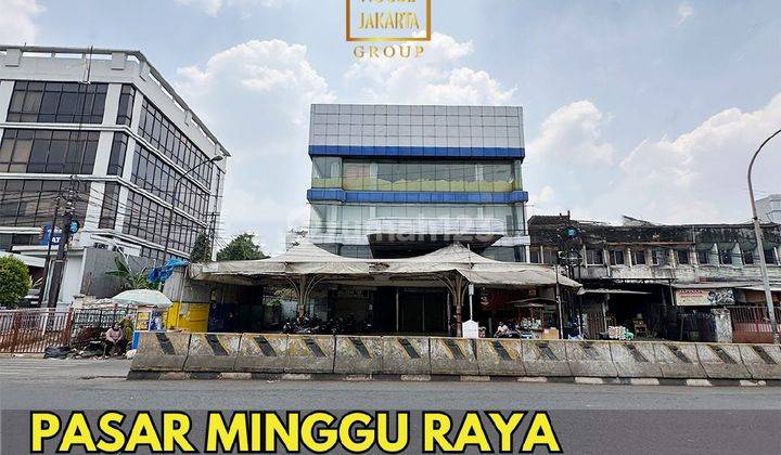 Gedung 3 Lantai Pasar Minggu Raya Strategis Bisa Buat Supermarket 1