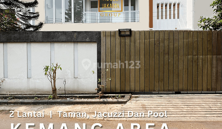 Luxury House Kemang Area 2 Lantai Siap Huni, Murah, Taman, Pool 1