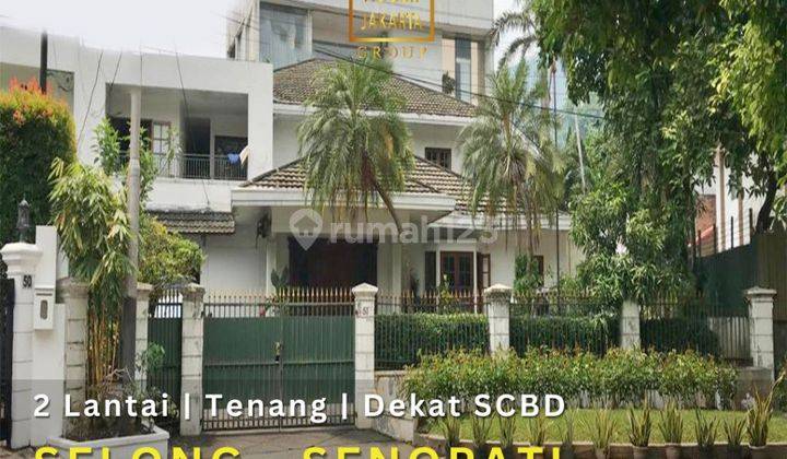 Selong Senopati 2 Lantai Termurah Tenang Dekat Scbd Elite Jarang Ada 2