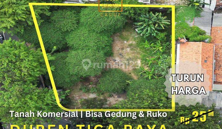 Tanah Komersil Murah Duren Tiga Raya Ijin 4 Lantai Gedung Kantor Ruko 1