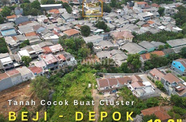 Tanah Beji Depok, Jalan 2 Mobil, Bisa Cluster, Murah 6,2 Juta Per M2