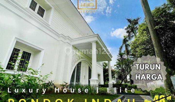 Luxury House Pondok Indah 2 Lantai Termurah Pool Garden Full Marmer 2