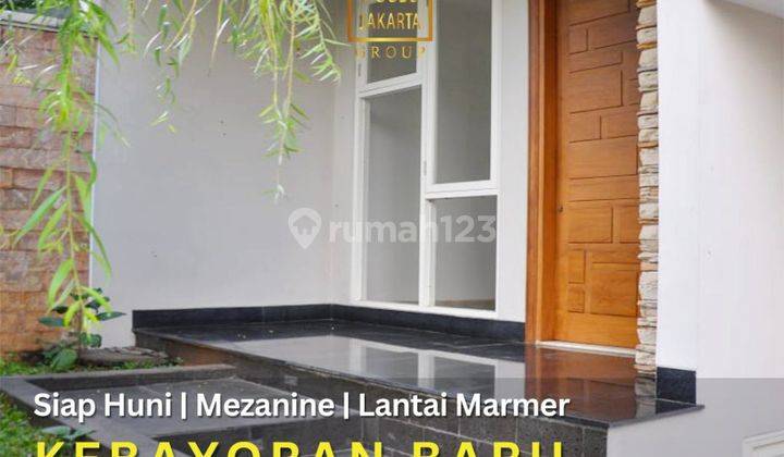 Rumah Bagus Unfurnished SHM di Kebayoran Baru, Jakarta Selatan 1