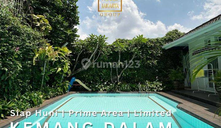 Rumah Bagus Kemang Dalam Murah, Ada Taman Luas Pool 1