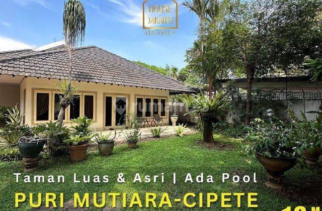 Rumah area Puri Mutiara, Cipete. Strategis Dekat Kemang, Simatupang 1