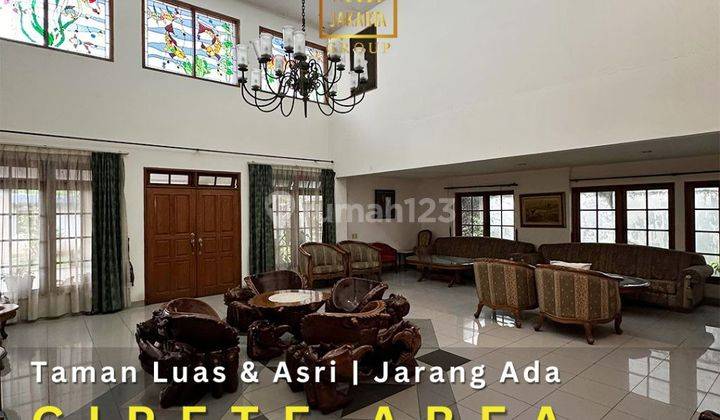 Rumah Cipete Cilandak. Lokasi Tenang, Area Asri Dekat Tol Simatupang 1