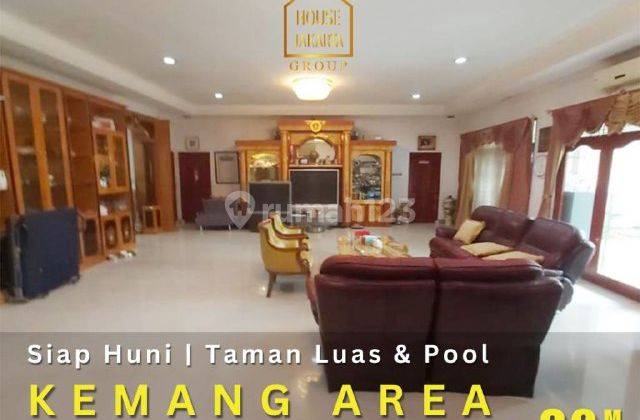 Rumah Siap Huni Kemang Area, Murah Elite Dekat Kemang Raya 1