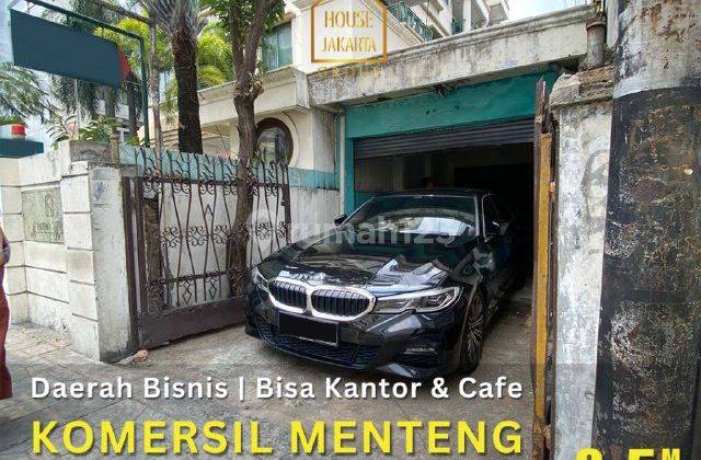 Komersial Menteng Daerah Bisnis, Bisa Kantor, Cafe, Dekat Thamrin 1