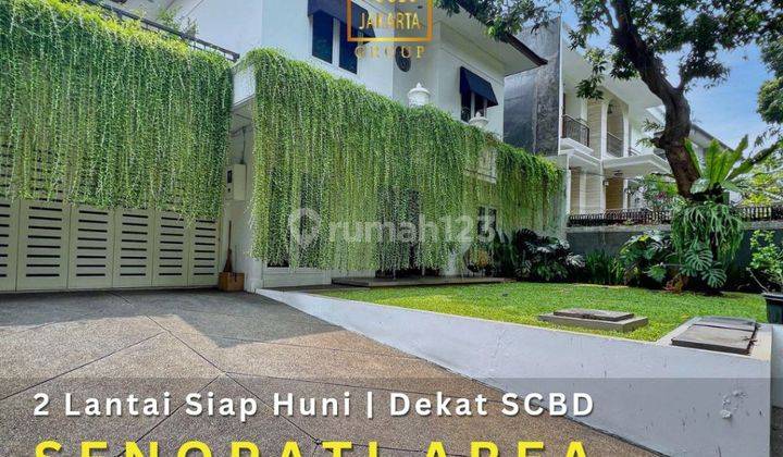 Rumah 2 Lantai Senopati Area Dekat Scbd, Arsitek By Parama Dharma 1