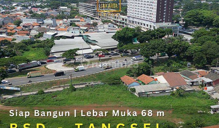 Tanah Komersial Bsd Tangsel Termurah, Luas 6400m Ijin Bisa Apartemen 1