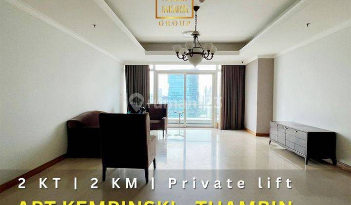 Apartement Kempinski Residence Thamrin, City View, 2 Bedroom, Murah 1