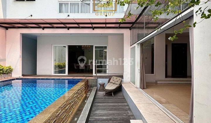 Tebet 2 Lantai Luxury Modern Ada Pool Dekat Taman Eco Park Area Prime 1