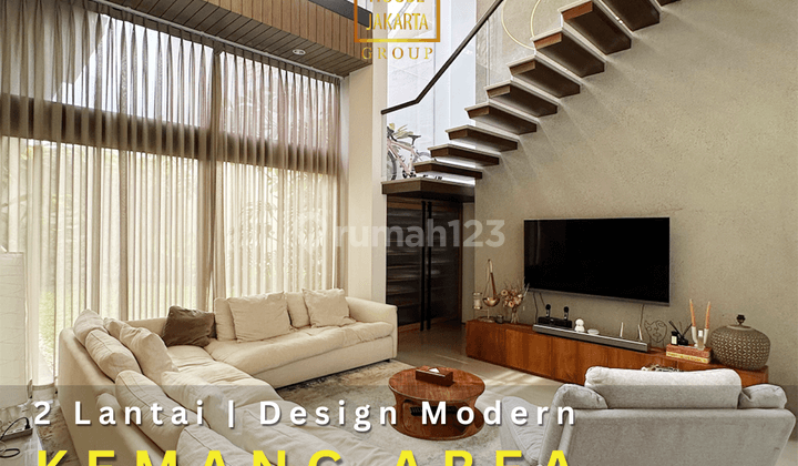 Kemang 2 Lantai Rumah Design Modern Dengan Smart Home System Siap Huni 1