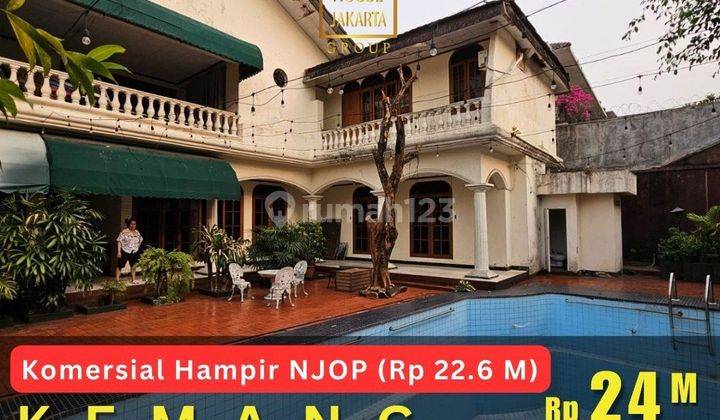 Rumah Kemang Timur Raya Dijual Murah Njop, Ijin Komersil Ruko Resto 1