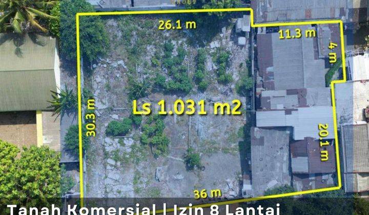 TB SIMATUPANG Tanah Komersial Ijin 8 Lantai Dijual Murah dekat Pejaten 1