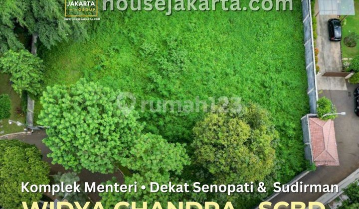Tanah Widya Chandra Kavling Exclusive Dalam Komplek Perumahan Menteri & Pejabat