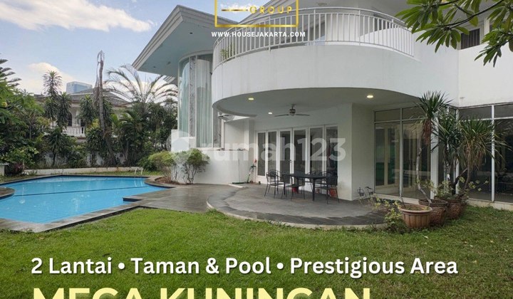 Rumah Mega Kuningan 2 Lantai Pool & Taman Luas . Kawasan Elite Rumah Mega Kuningan 2 Lantai Pool & Taman Luas . Kawasan Elite