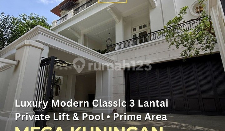 Mega Kuningan Luxury House 3 Lantai Dalam Komplek Dekat Pusat Bisnis Mega Kuningan Luxury House 3 Lantai Dalam Komplek Dekat Pusat Bisnis