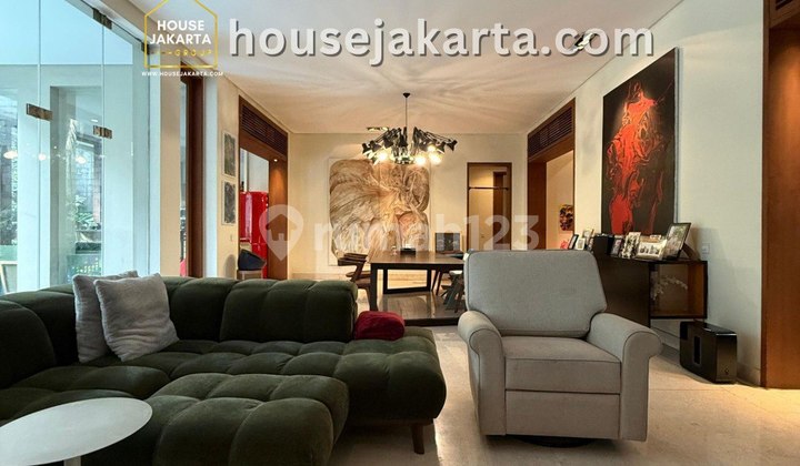 Rumah Mewah 2 Lantai Pondok Indah Tropical Design . Private Pool 2