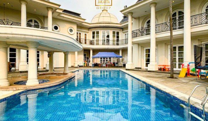 CILANDAK Luxurious Mansion with Classical Architecture, 2 lantai Pool 2