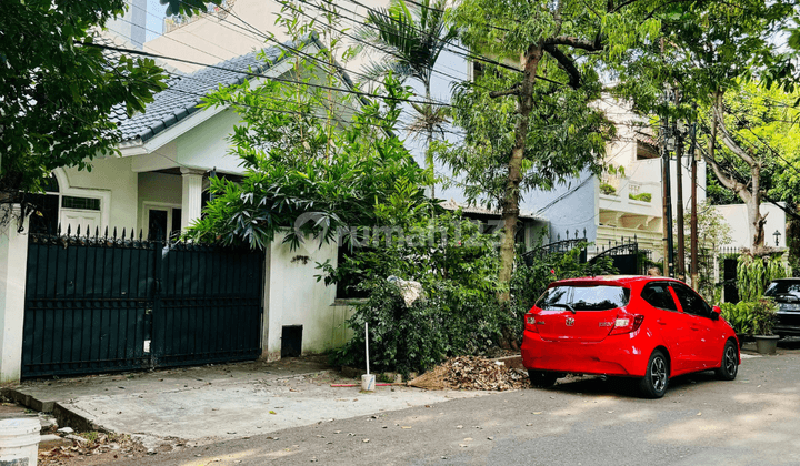 Jalan Erlangga Rumah Hitung Tanah Dekat Senopati Scbd Kebayoran Baru 2