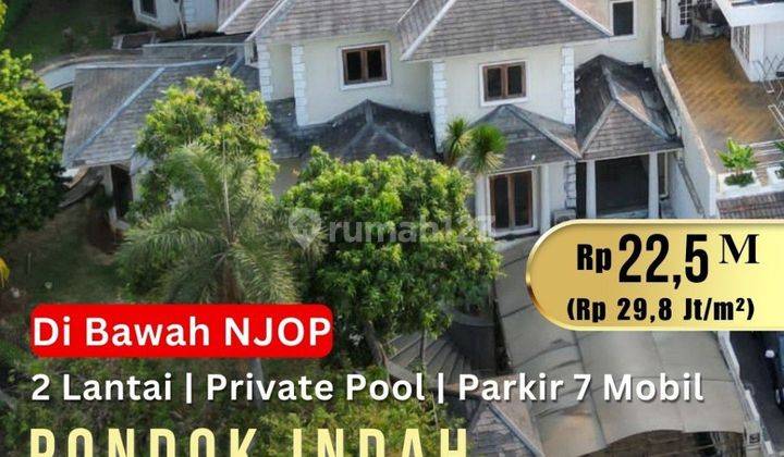 Rumah Di Bawah Njop 2 Lantai Carport Luas, Jalan Lebar  1