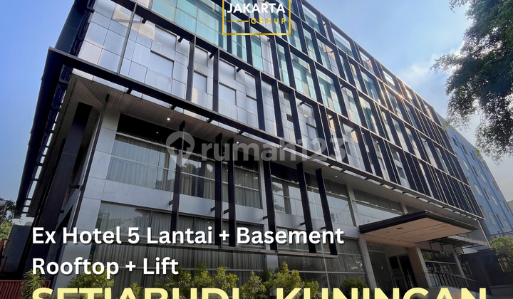 Setiabudi Kuningan Gedung Ex Hotel 5 Lantai + Basement Bisa Untuk Kantor  1