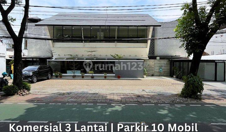 Kebayoran Baru Ruang Usaha Komersil 3 Lantai Dijual Semi Furnish Prime 1