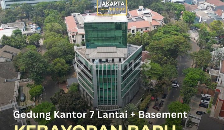 Kebayoran Baru Gedung 7 Lantai + Basement Siap Huni . Dekat Senopati & SCBD 1