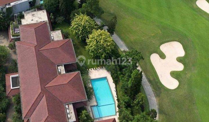 Pondok Indah View Golf, Rumah Klasik 2 Lantai, Taman Luas, Pool, Elite 2