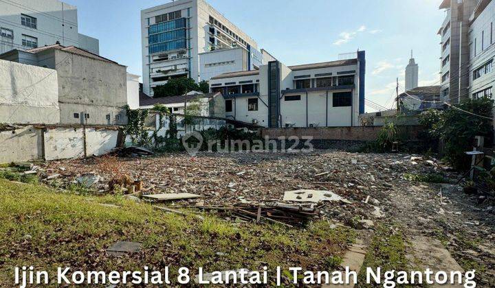 Tanah Ngantong Luas 927 m² Area Komersial Bisa Ijin 8 Lantai  1