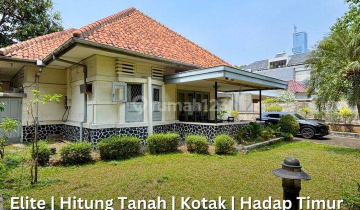 Rumah Menteng Semi Furnished Area Elite Hadap Timur 1