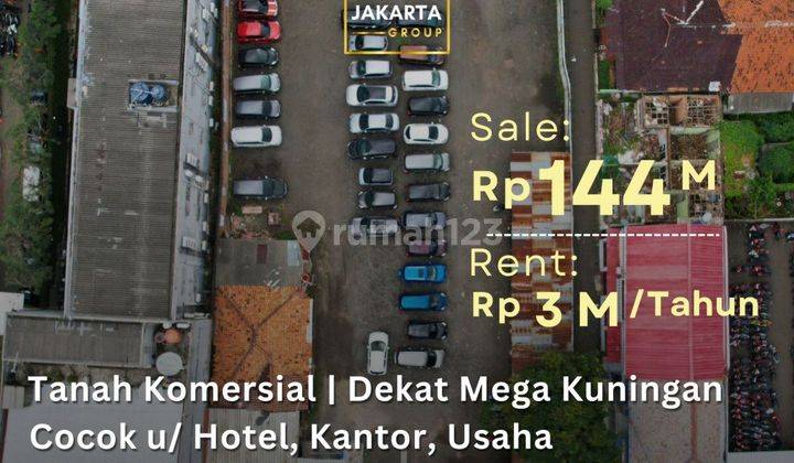 Tanah Komersial Dekat Mega Kuningan ijin Gedung Kantor Hotel Apartemen 1