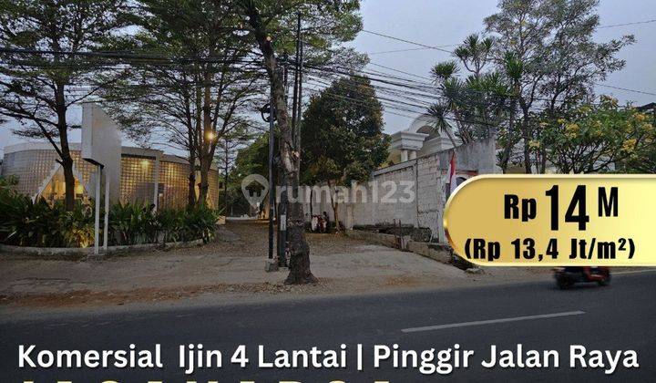 Jagakarsa Raya Ruang Usaha Area Komersial Luas 1.040 m² Ijin 4 Lantai 1