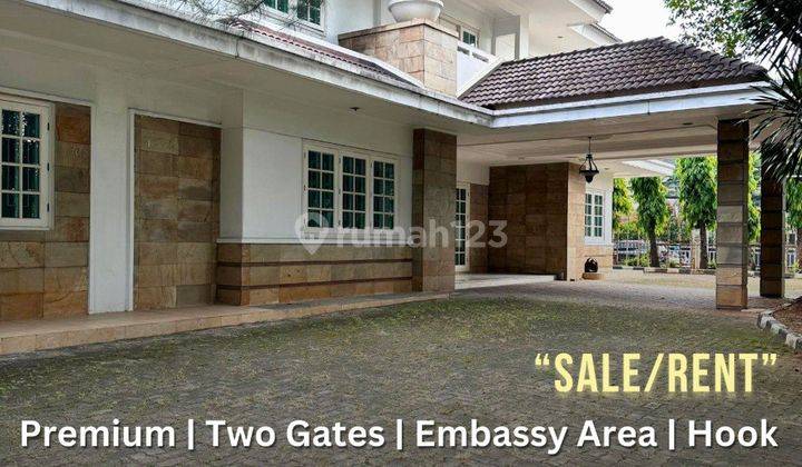 Imam Bonjol Menteng 2 Lantai Hook, Two Gates, Tanah Persegi, Jual Sewa 1