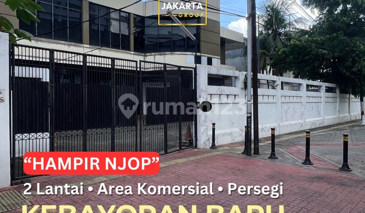 Kebayoran Baru Area Komersil Dijual Hampir NJOP Dekat Sudirman Senayan
