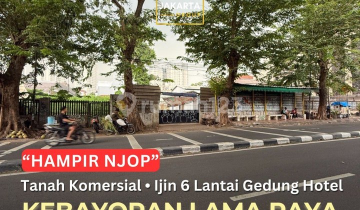 Tanah Komersial Kebayoran Lama, Ijin 6 Lantai Gedung Kantor hotel Cafe Tanah Komersial Kebayoran Lama, Ijin 6 Lantai Gedung Kantor hotel Cafe