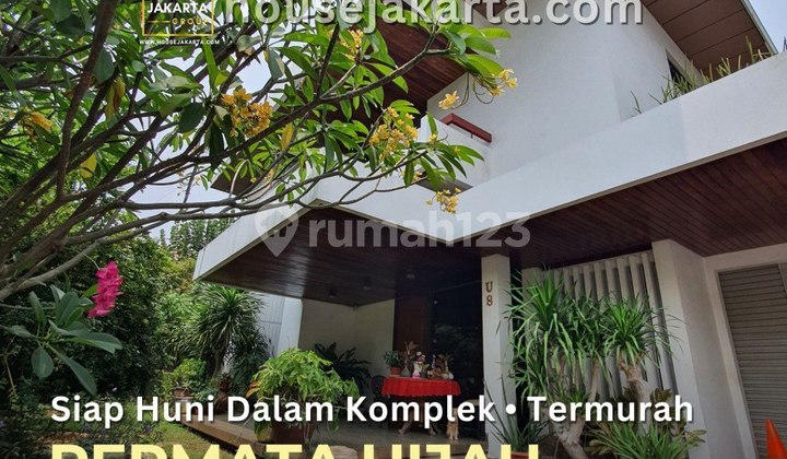 Rumah Permata Hijau Dalam Komplek . Private Pool . Lingkungan Tenang & Asri
