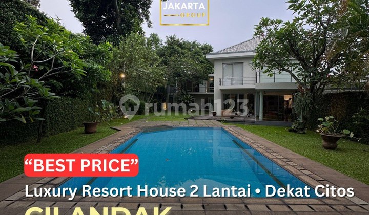Cilandak Luxury Resort House, Private Pool, Spacious Garden, Elite & Luxurious