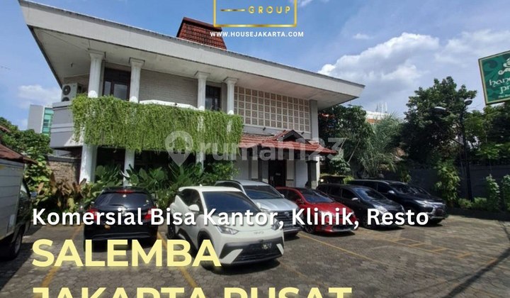 Komersial Salemba bisa Gedung Kantor, Klinik, Resto . bisa Bangun 12 Lantai