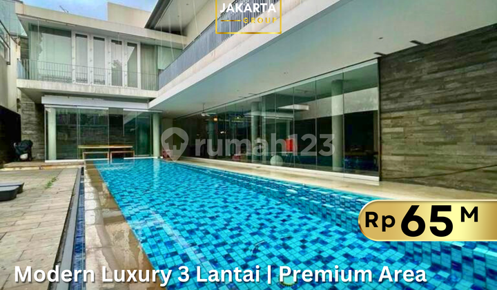 Kebayoran Baru Modern Luxury 3 Floors, Premium Area Near Sudirman Kebayoran Baru Modern Luxury 3 Floors, Premium Area Near Sudirman
