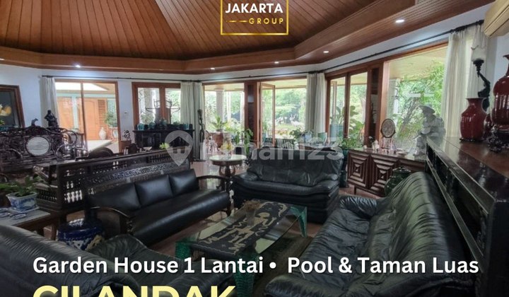 Garden House Cilandak 1 lantai, Pool, taman luas, cocok buat cluster Garden House Cilandak 1 lantai, Pool, taman luas, cocok buat cluster