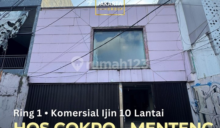 Komersial Hos Cokroaminoto Menteng Elite, Ring 1, ijin Bangun 7 Lantai