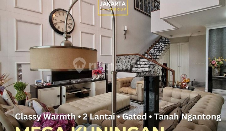 Mega Kuningan 2 Lantai Mewah, Ngantong, Elite dekat Komplek Menteri