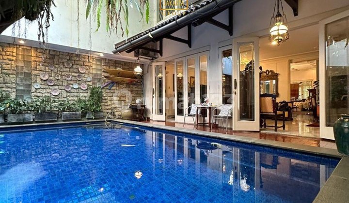 Hangtuah Kebayoran Baru, 2 Lantai Siap Huni, Area Tenang Dekat Senayan