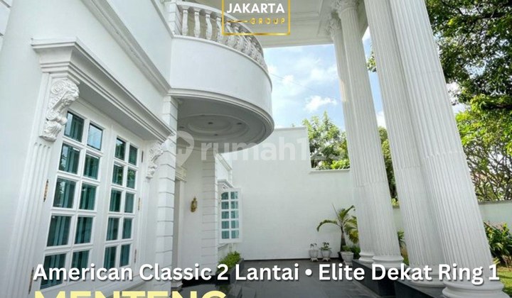 Menteng Rumah Mewah 2 Lantai Elite Dekat Teuku Umar, Golongan C, Kotak 1
