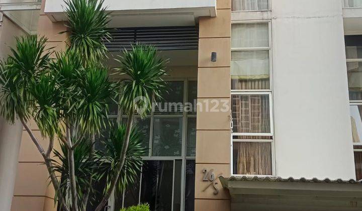 RUMAH TOWN HOUSE ANCOL MANSION 2, 5 LANTAI FURNISHED NICE  1