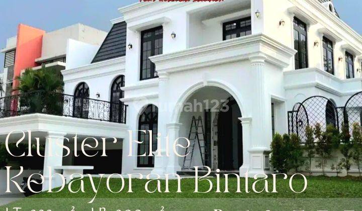 Cluster Elite Kebayoran Bintaro Rumah Mewah American Classic 1